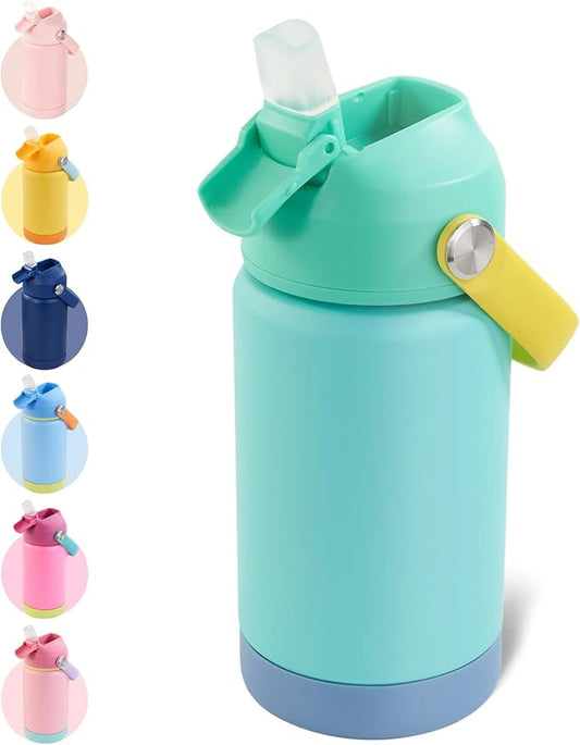 Kerilyn 12oz Kids Water Bottle, Stainless Steel Insulated Water Bottle by Kerilyn