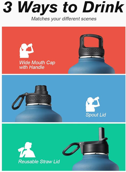 Half Gallon Water Bottle Insulated - Image 5