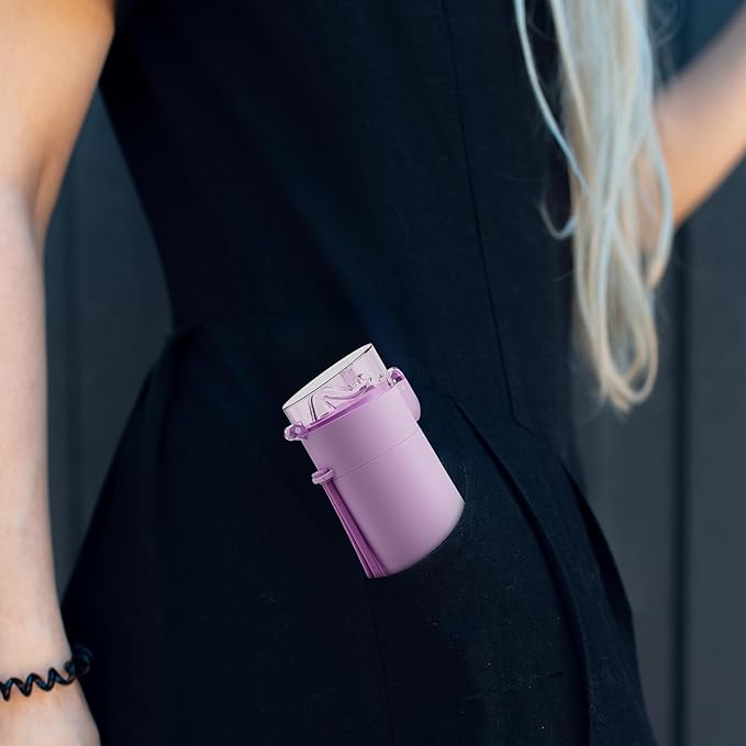 5oz Small Water Bottles with Straw, Mini Water Bottle with One-Hand Open Design - Image 7