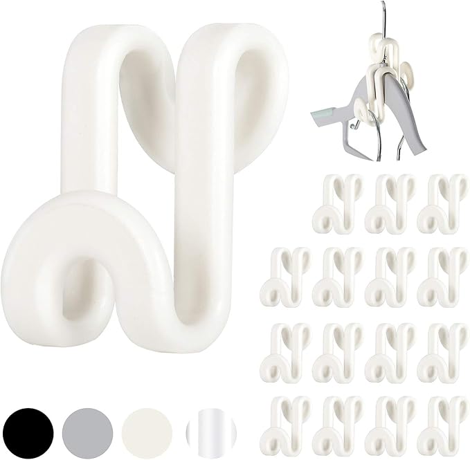 Mlici Cascading Hanger Connector, Space Saving Hangers Hooks Closet Organizer by Mlici