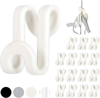Mlici Cascading Hanger Connector, Space Saving Hangers Hooks Closet Organizer by Mlici