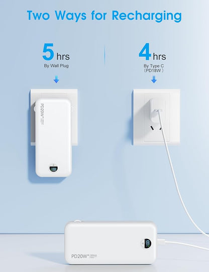 Portable Phone Charger, 10000mAh PD20W Fast Charging Power Bank - Image 8