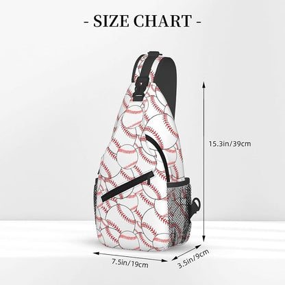 Sling Backpack For Men Hiking Daypack Crossbody Shoulder Bag Travel Chest Pack - Image 6