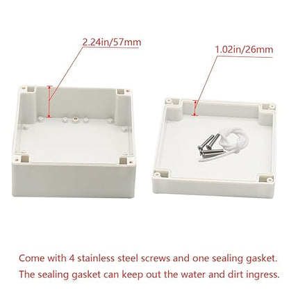 Project Box IP65 Waterproof Junction Box ABS Plastic Electrical Boxes DIY - Image 4