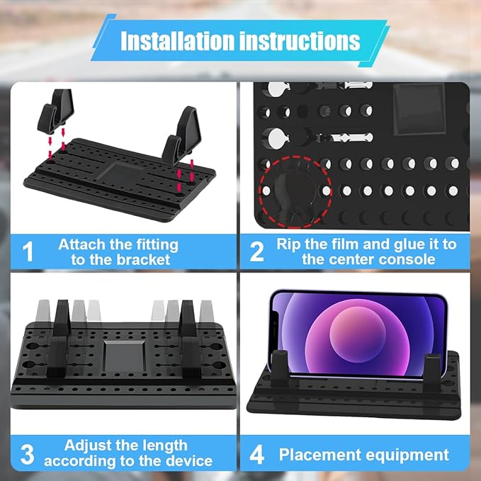 Cell Phone Holder for Car Dashboard - Image 4