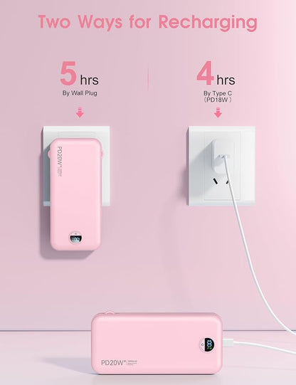 Portable Charger, 10000mAh PD20W Fast Charging Power Bank - Image 8