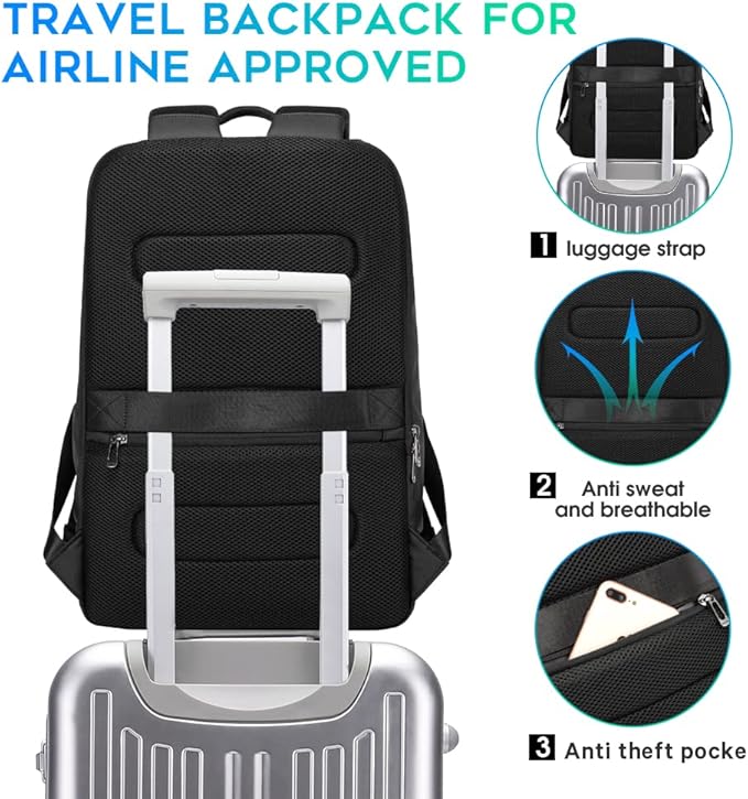 BANGE Business Commute Backpack Waterproof fit 15.6 Inch Commute backpack - Image 5