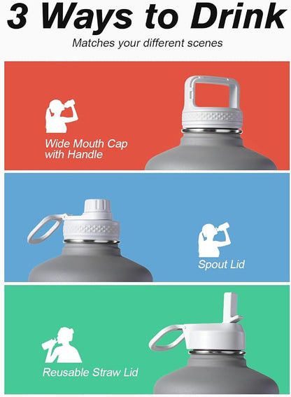 Half Gallon Water Bottle Insulated - Image 5