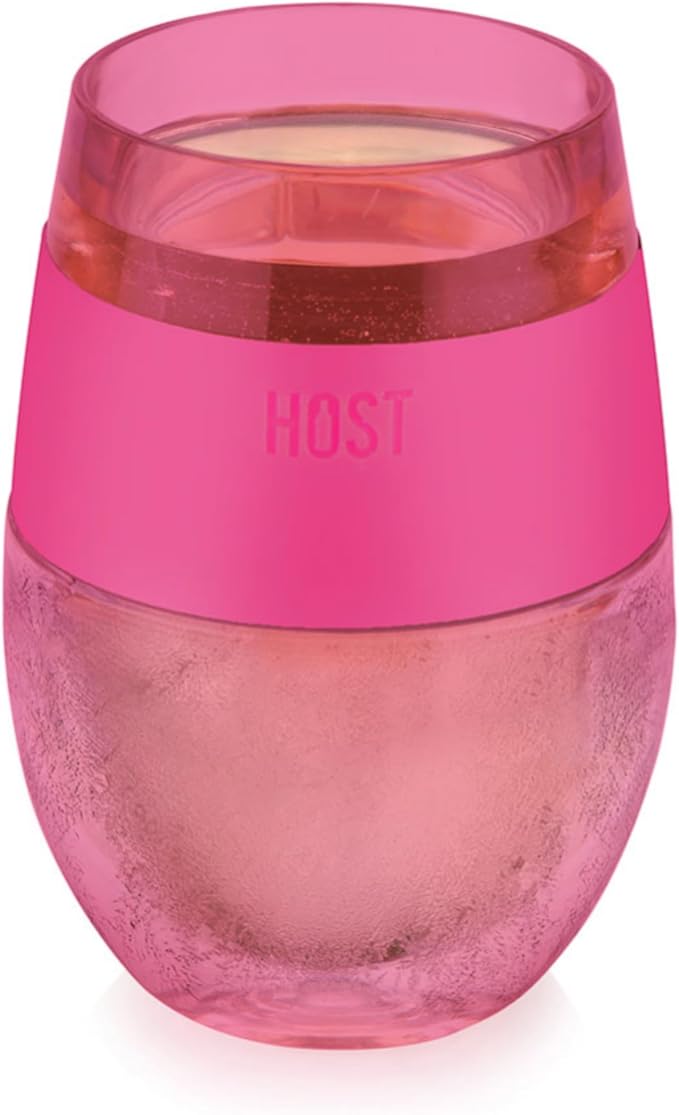 Host Cooling Cup Set of 1 Plastic Double Wall Insulated Freezable Drink by HOST