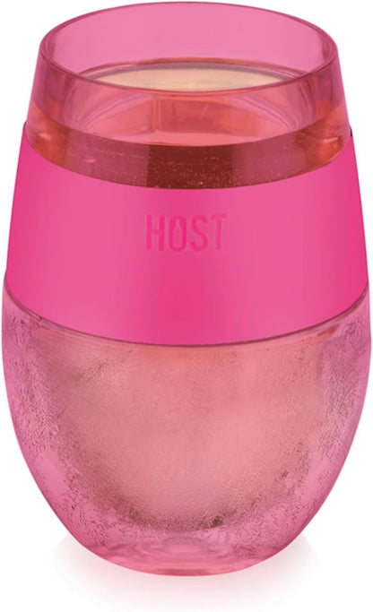Host Cooling Cup Set of 1 Plastic Double Wall Insulated Freezable Drink by HOST
