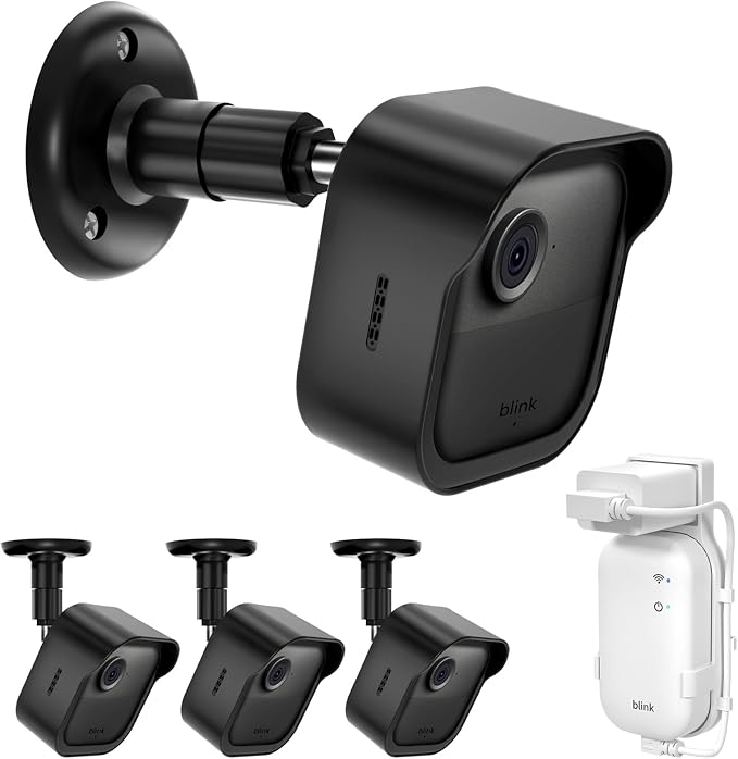 All-New Blink Outdoor Camera Wall Mount, 3 Pack Weatherproof Housing, 360 by SIBADA