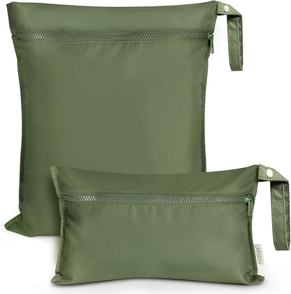 haakaa Waterproof Wet Bags for Baby Wet Dry Bags for Cloth Diaper, Swimsuit & by haakaa