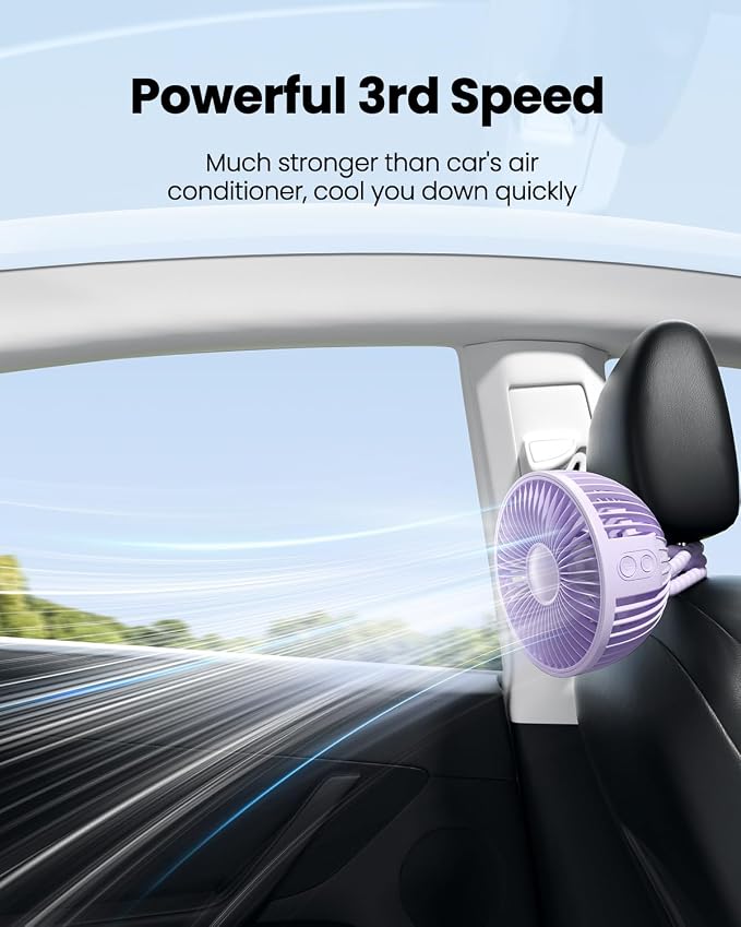 Gaiatop Oscillating Baby Stroller Fan - Image 6