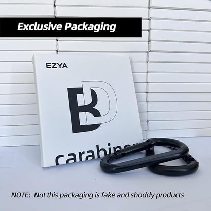 EZYA Heavy Duty Carabiner Clips, 860lbs - Image 6
