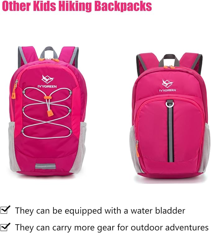 Ivygreen Kids Hydration Backpack, Hiking Backpack - Image 9