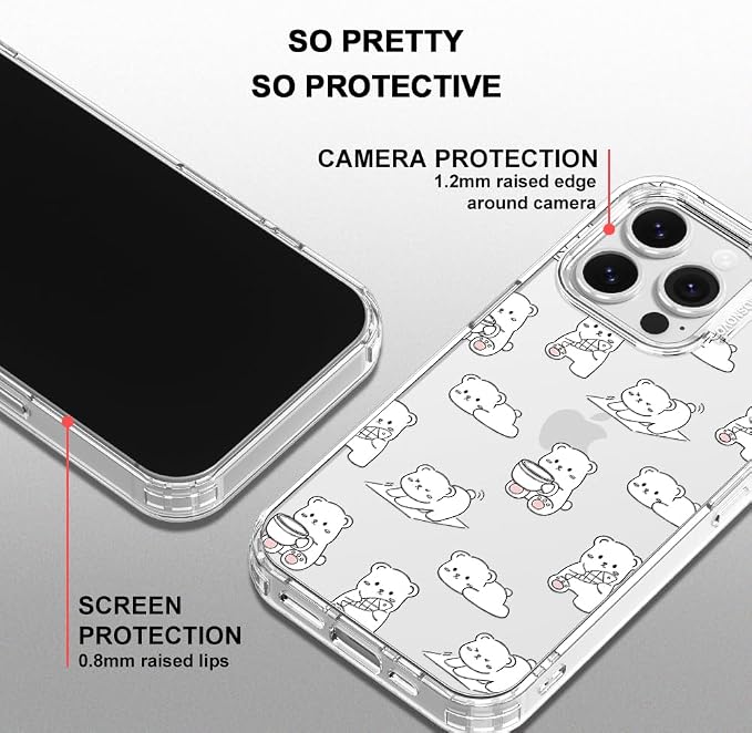 MOSNOVO for iPhone 16 Pro Case, Shockproof Military-Grade Protection 6.6ft Drop - Image 4