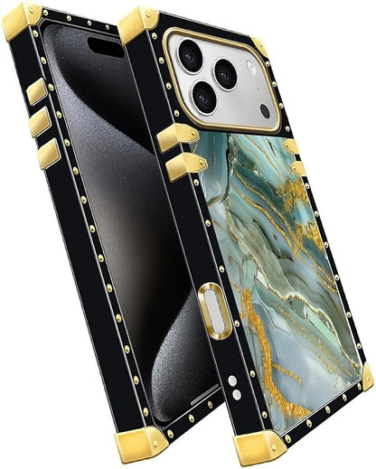 for iPhone 17 Pro Case Luxury Golden Decoration - Image 3