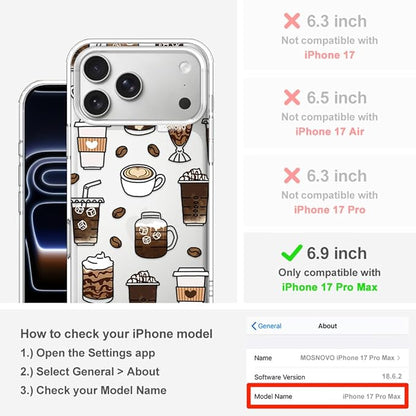 MOSNOVO for iPhone 17 Pro Max Case | Military Grade 6.6ft Drop Tested | Camera - Image 2