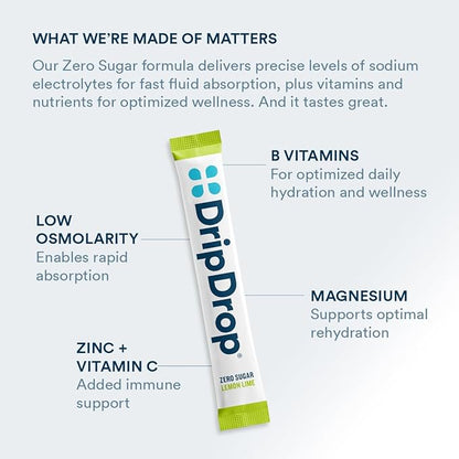 DripDrop Sugar Free Hydration Packets - Image 4