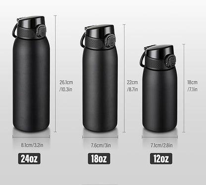 Insulated Water Bottle 18 oz - Image 7