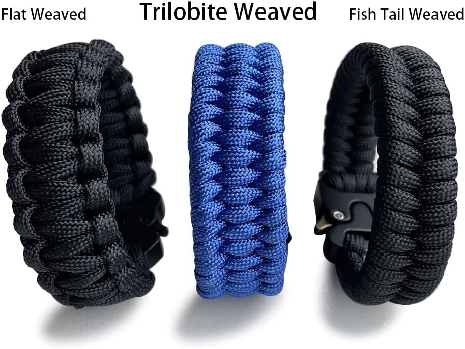 Parachute Cord Bracelets Trilobite Weaved Paracord Bracelet - Image 3