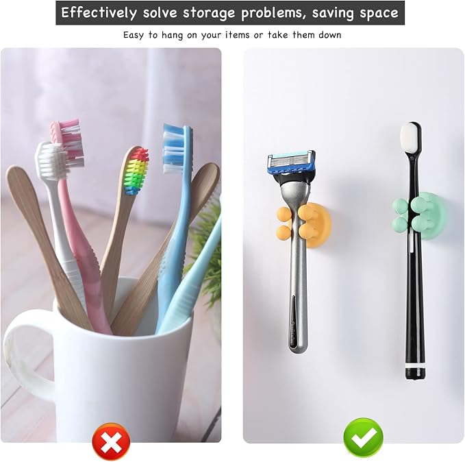 iBetterLife 5Pcs Toothbrush Holders - Image 6