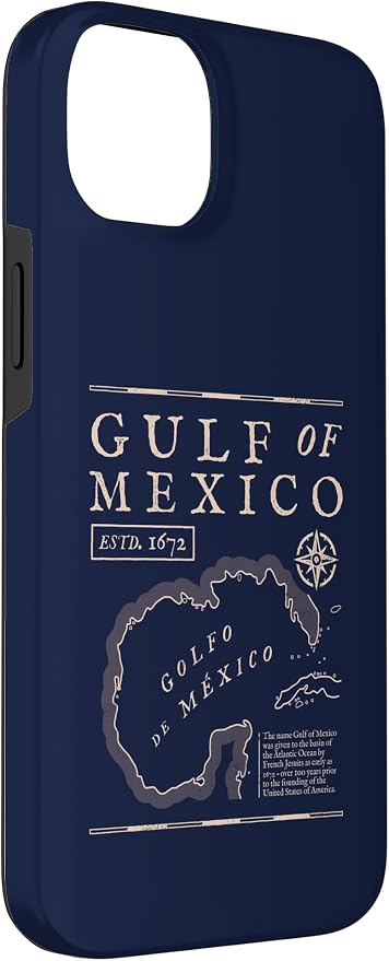 Gulf of Mexico 1672 Historic Map Case - Image 3