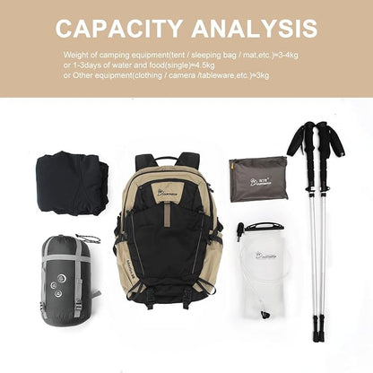 MOUNTAINTOP 30L Hiking Backpack, Men Women Camping Backpack, Lightweight - Image 5
