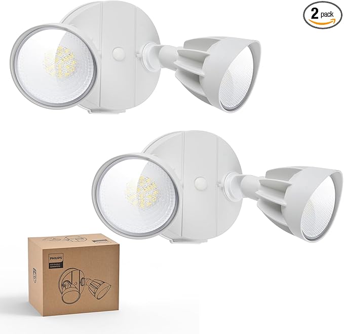 Philips 44W 3500LM ‌LED Security Flood Light‌ ‌Outdoor‌，Switch Controlled by PhilipsLightingLED