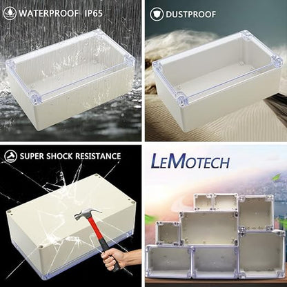 LeMotech ABS Plastic Junction Box Dustproof Waterproof IP65 Electrical - Image 7