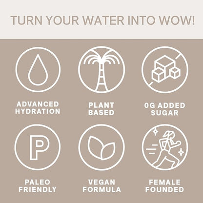 Cure Hydration | Plant-Based Electrolyte Drink Mix | No Added Sugar | FSA-HSA | - Image 6