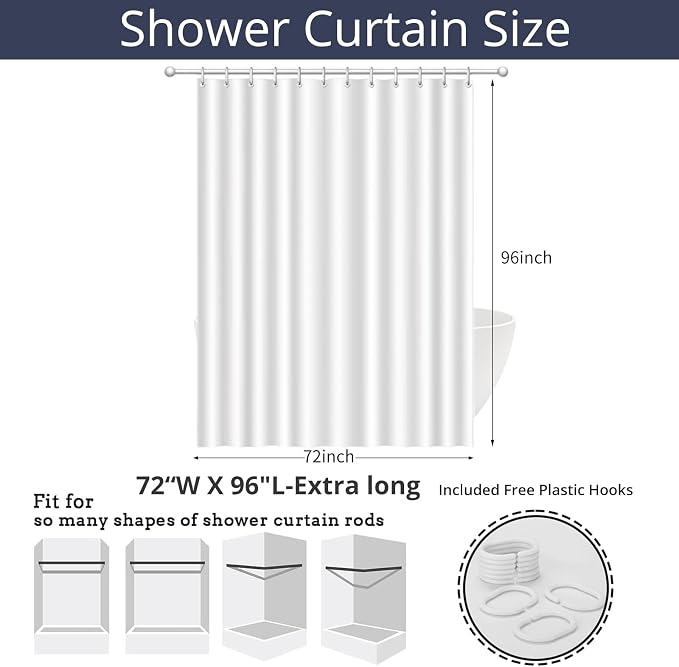 Yellow Bow Shower Curtain - Image 7
