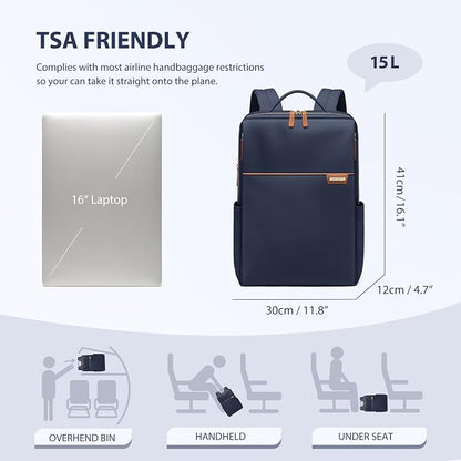 Laptop Backpack for Women, Work Business Traval Computer Backpacks - Image 3