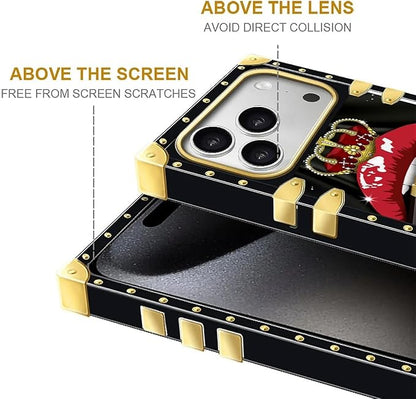 for iPhone 17 Pro Max Case Luxury Golden Decoration - Image 7