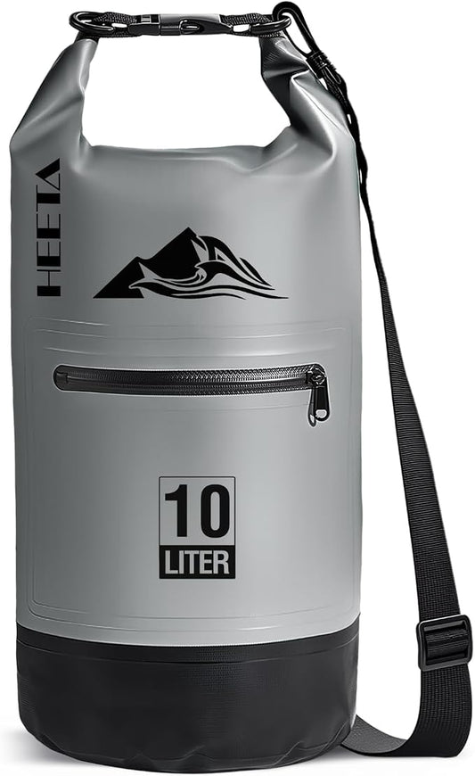 HEETA Waterproof Dry Bag with Front Zippered Pocket by HEETA