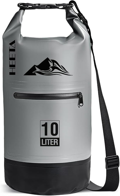 HEETA Waterproof Dry Bag with Front Zippered Pocket by HEETA