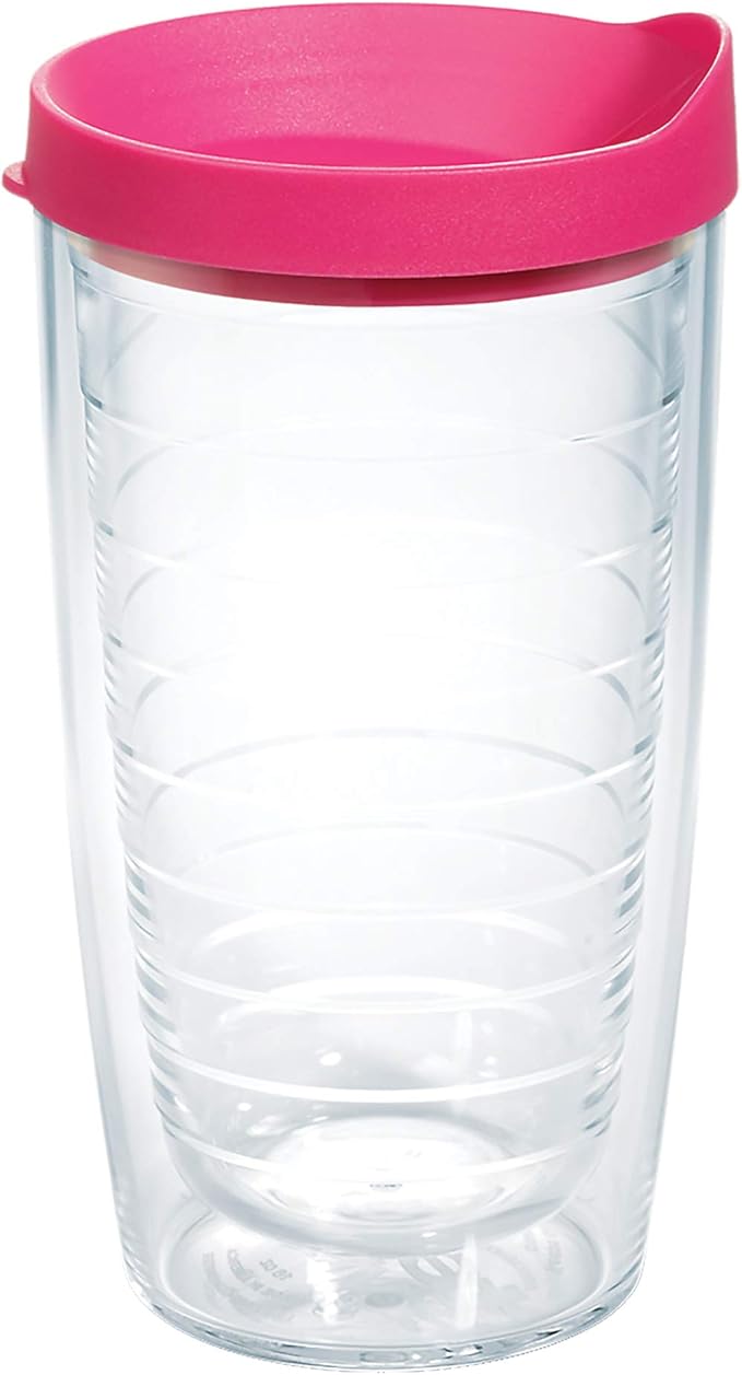 Tervis Clear & Colorful Lidded Made in USA Double Walled Insulated Tumbler by TervisTumblerCompany