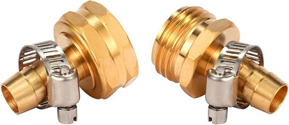 Brass Garden Hose Connector Repair Mender Kit - Image 4