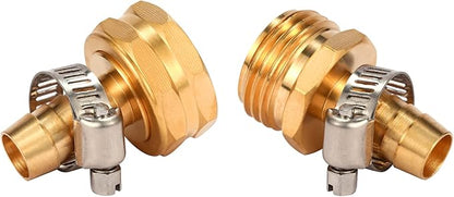 Brass Garden Hose Connector Repair Mender Kit - Image 3