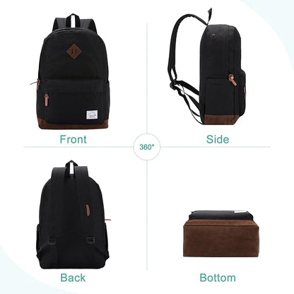Backpack for Men Women, VASCHY Classic Water-resistant Lightweight Travel - Image 6