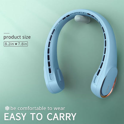 FrSara Neck Fan, Portable Fan Strong Wind, Upgraded 4000mAh, Upgraded Air Volume - Image 6