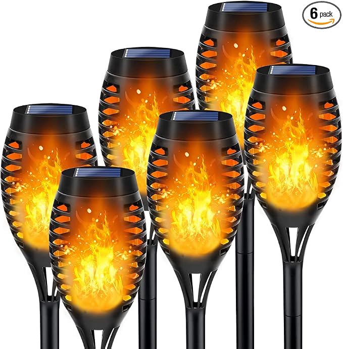 LNRYY Outdoor Solar Lights, Solar Garden Lights Waterproof by LNRYY