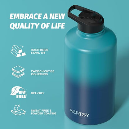 87oz Insulated Water Bottle, BPA Free&Leak Proof, 1.5 Gallon Stainless Steel - Image 8