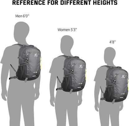 SKYSPER Small Hiking Backpack, 20L Lightweight Travel Backpacks Hiking Daypack - Image 8