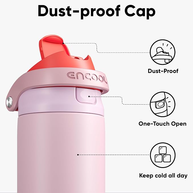 ENCOOL Leakproof Insulated Water Bottle - Image 2