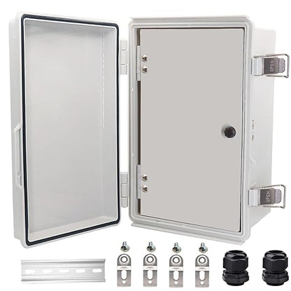 Waterproof Electrical Box with Mounting Plate, IP67 Junction Box Stainless by YETLEBOX