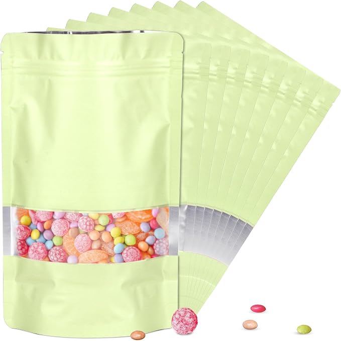 3.5"x5" 120pcs Mylar Bags for Food Storage, Smell Proof Bag by ODDIER