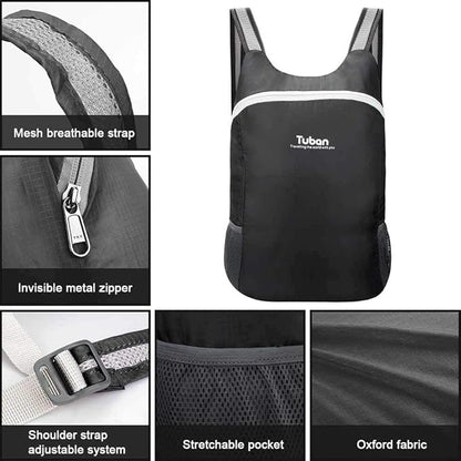 Ultra Lightweight Packable Water Resistant Backpack - Image 7