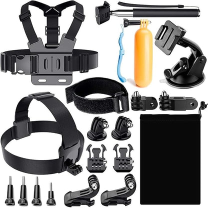 Reflex Camera 19-in-1 Action Camera Accessories Kit Compatible by ReflexCamera