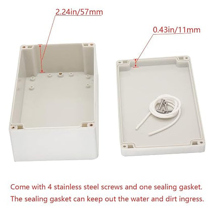 Project Box IP65 Waterproof Junction Box ABS Plastic Electrical Boxes DIY - Image 4